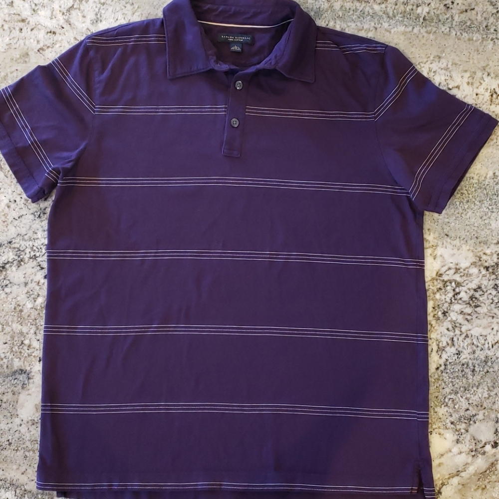 Banana Republic Pima Cotton Men's Poland Shirt L